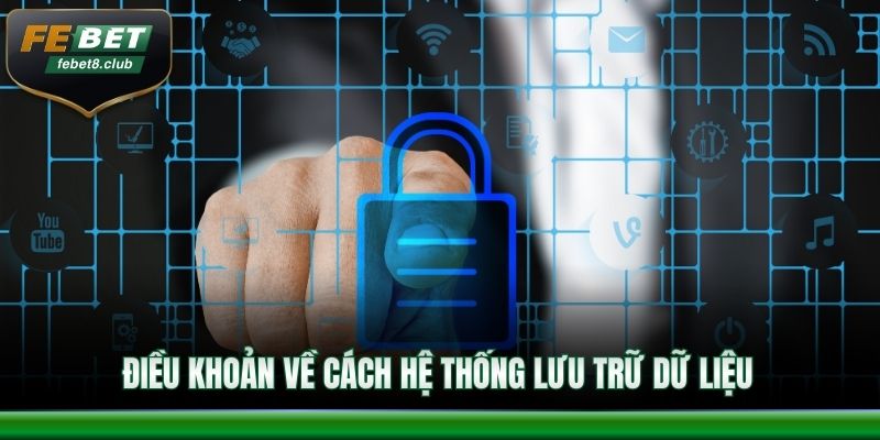 Điều khoản về cách hệ thống lưu trữ dữ liệu